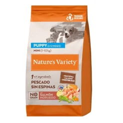 Nature's Variety No Grain Puppy Mini Salmón Noruego pienso para cachorros Clearance