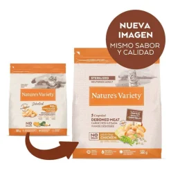 Nature's Variety No grain Adult Sterilised Pollo para gatos Sale