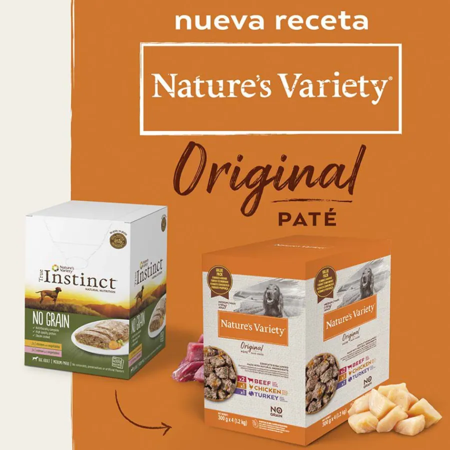 Nature's Variety Original Adult Medium Paté sobre para perros Discount