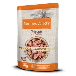 Nature's Variety Original Adult pollo y ganso sobre para gatos Discount