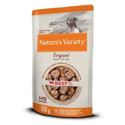 Nature's Variety Original Adult Mini Buey en paté sobre para perros Discount