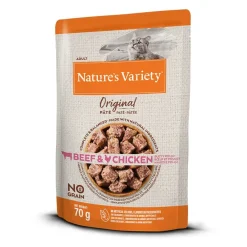 Nature's Variety Original Adult buey y pollo sobre para gatos Outlet