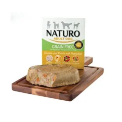 Naturo Adult Grain Free Pollo con Patatas tarrina para perros Hot