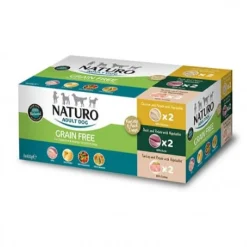 Naturo Grain Free tarrinas para perros - Multipack