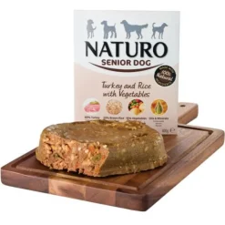 Naturo Senior Pavo y Arroz tarrina para perros Discount