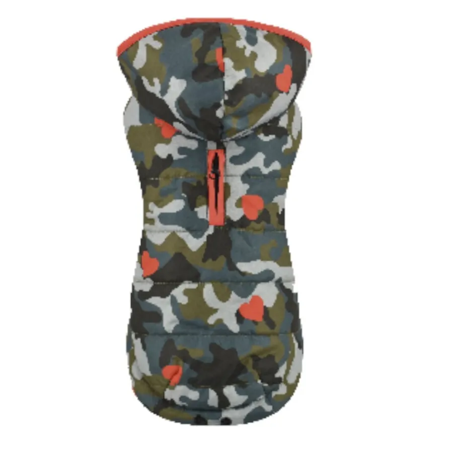 Nayeco Army Chaqueta con Capucha para perros Outlet