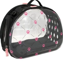 Nayeco Pink Paws Bolso Transportín Plegable para perros y gatos Best