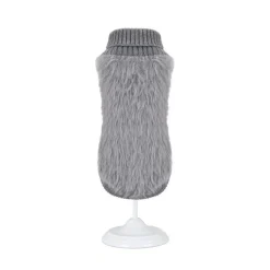 Nayeco Punto Glam Jersey Gris para perros Discount
