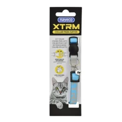 Nayeco X-Trm Neon Flash Azul collar para gatos New