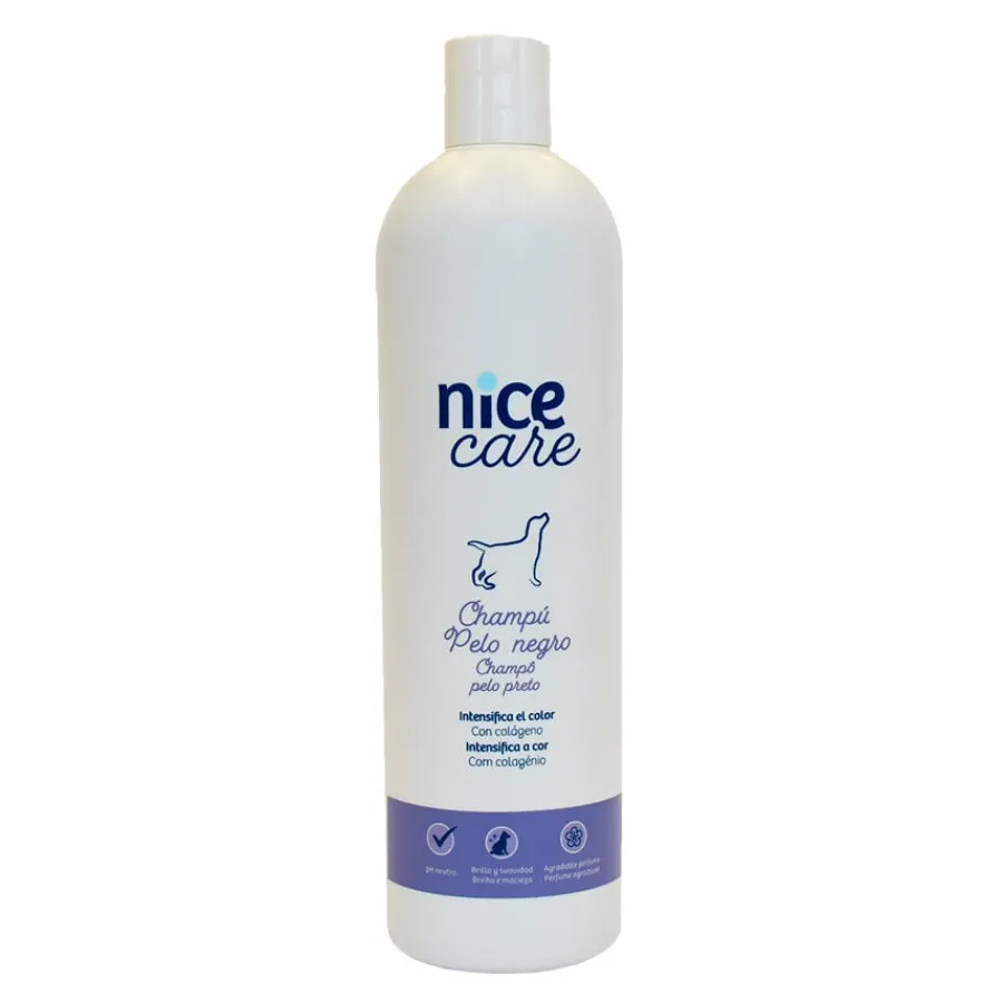 Nice Care Champú Pelo Negro para perros Sale
