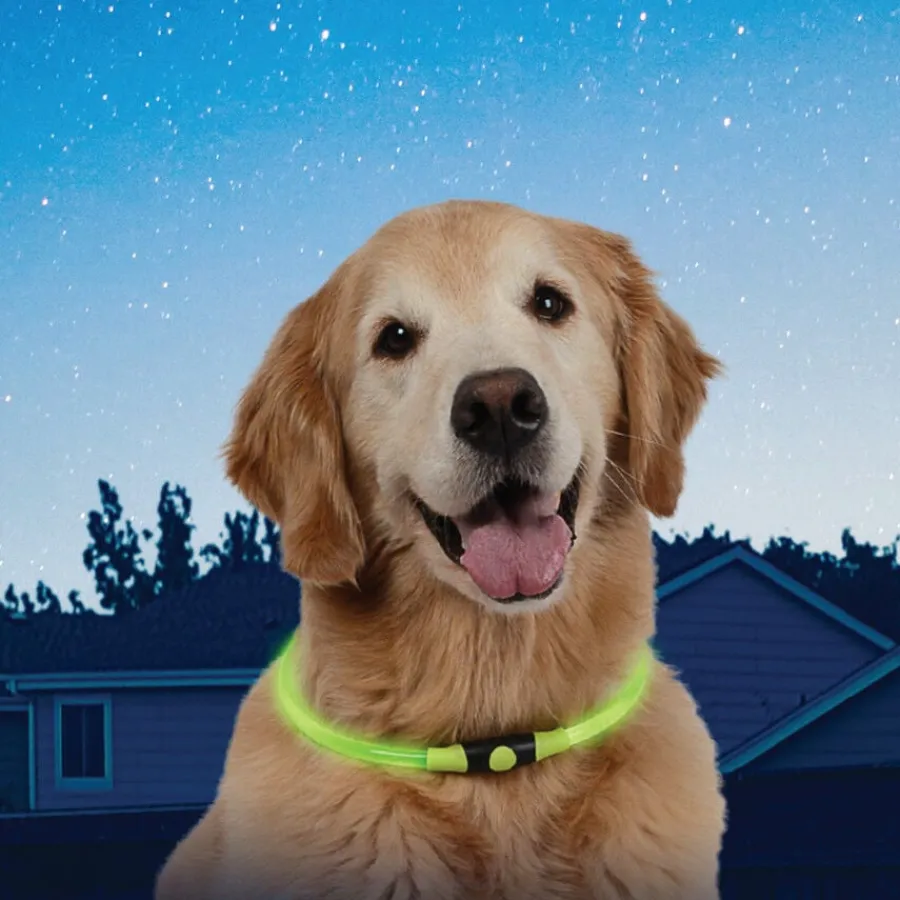 Nite Ize Nite Howl Collar Led Verde para perros Hot