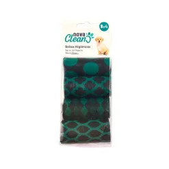 Nova Clean Bolsas Verdes para heces de perros – Pack 4