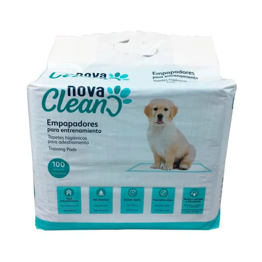 Nova Clean Empapadores de 45 x 33 cm para perros