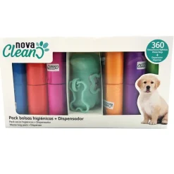 Nova Clean Porta Bolsas + 360 Bolsas Higiénicas para heces de perros Sale