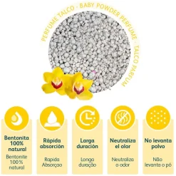 Nova Clean Ultra Arena Aglomerante de Talco para gatos Online