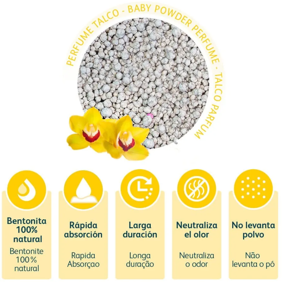 Nova Clean Ultra Arena Aglomerante de Talco para gatos Online