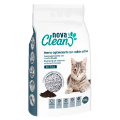 Nova Clean Ultra Lecho Aglomerante Carbón para gatos Discount