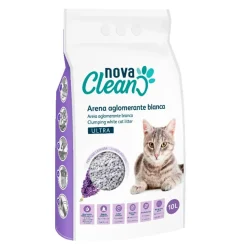 Nova Clean Ultra Lecho Aglomerante Lavanda para gatos Hot