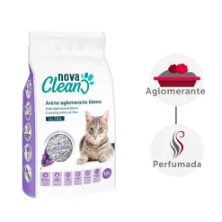 Nova Clean Ultra Lecho Aglomerante Lavanda para gatos Hot