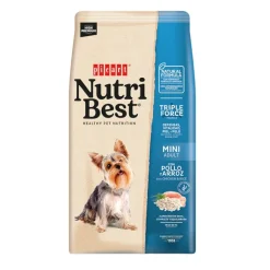NutriBest Adult Mini Pollo y Arroz pienso para perros Clearance
