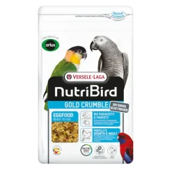 Versele-Laga NutriBird Gold Crumble Pasta de Huevo para periquitos grandes y loros Clearance