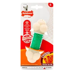 Nylabone Extreme Chew Bacon Double Action Mordedor para perros Sale