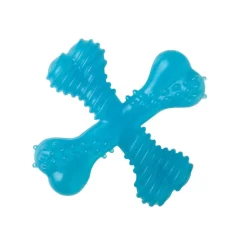 Nylabone Hueso X Mordedor Sabor a Carne para cachorros New
