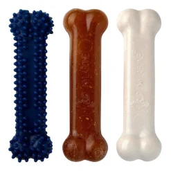 Nylabone Kit de Iniciación Mordedor Triple para cachorros