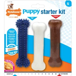 Nylabone Kit de Iniciación Mordedor Triple para cachorros