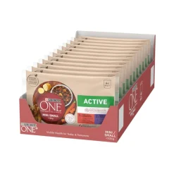 Purina One One Adult Mini Small Active Buey y Pato en Salsa sobre para perros Best