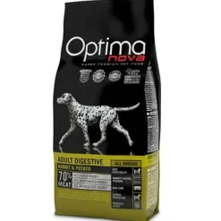 Optimanova Optima Nova Adult Digestive Conejo pienso para perros New