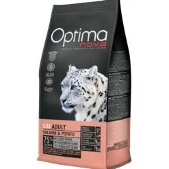 Optimanova Optima Nova Grain Free Salmón pienso para gatos Best