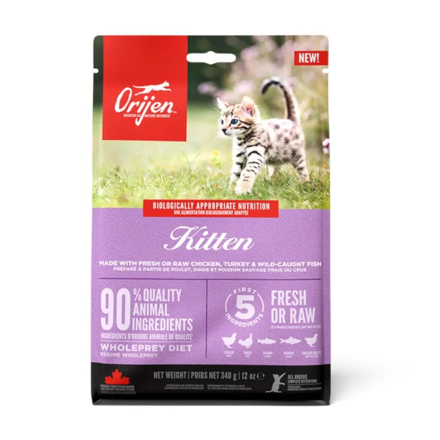 Orijen Kitten Aves y Pescado pienso para gatitos Best