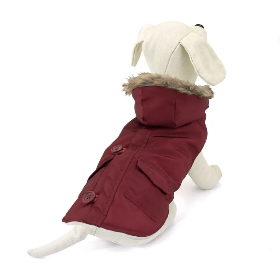 Outech Abrigo Granate con Capucha para perros Sale