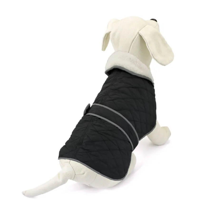 Outech Abrigo Negro para perros Galgo Clearance