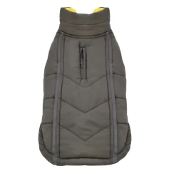 Outech Abrigo Reversible Gris y Amarillo para perros Clearance