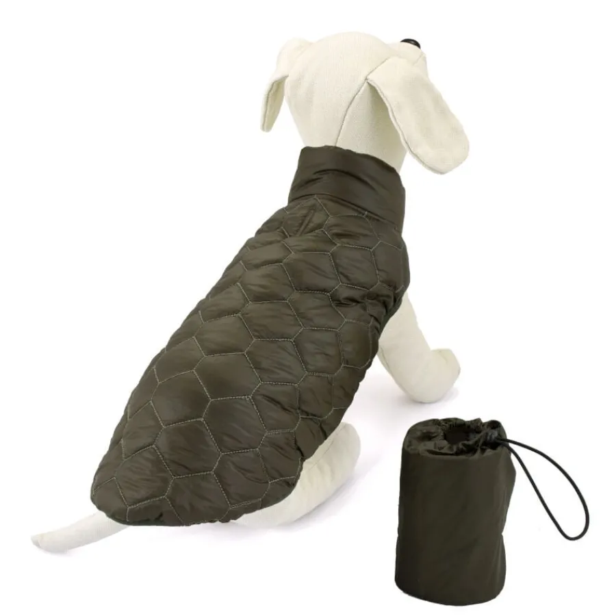 Outech Abrigo Verde de Plumas para perros Sale