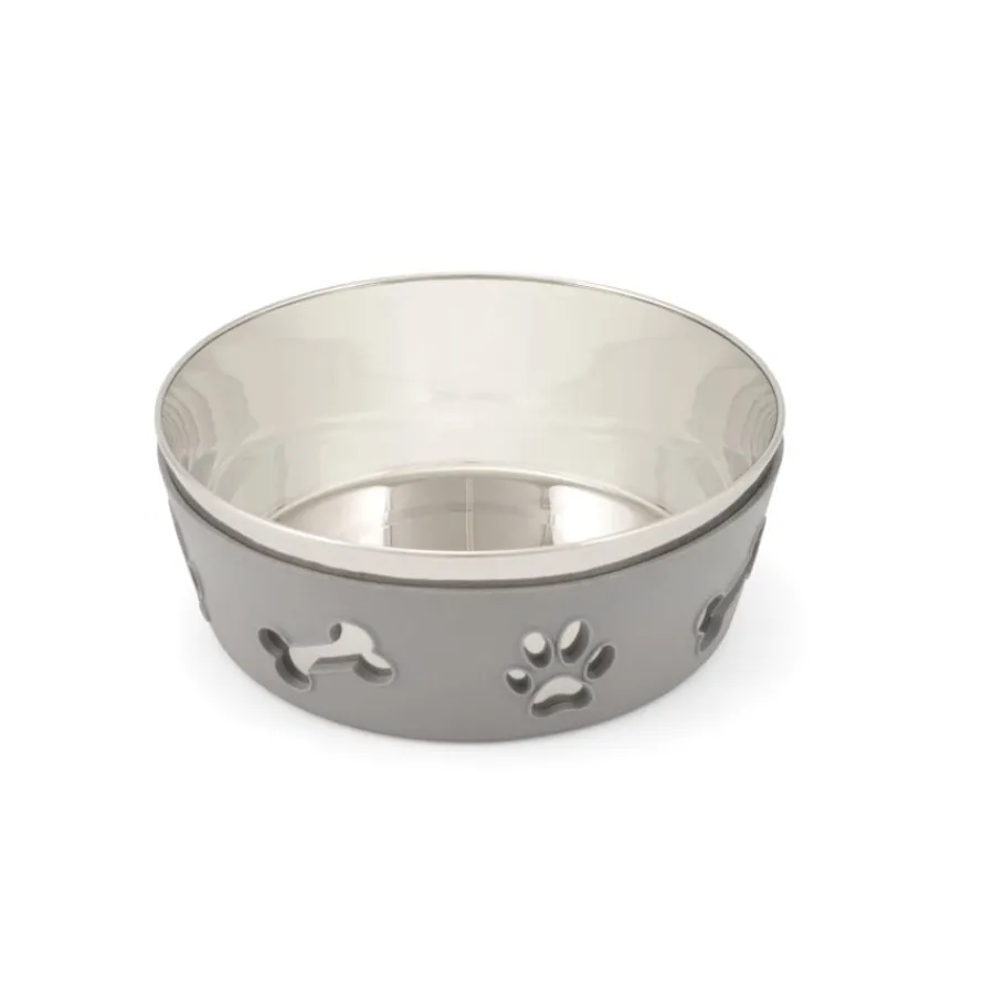 Outech Comedero de Acero Inoxidable Gris para perros Outlet