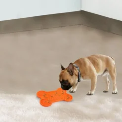 Outech Mat Bone Comedero Antivoracidad Tipo alfombrilla para lamer para perros Outlet