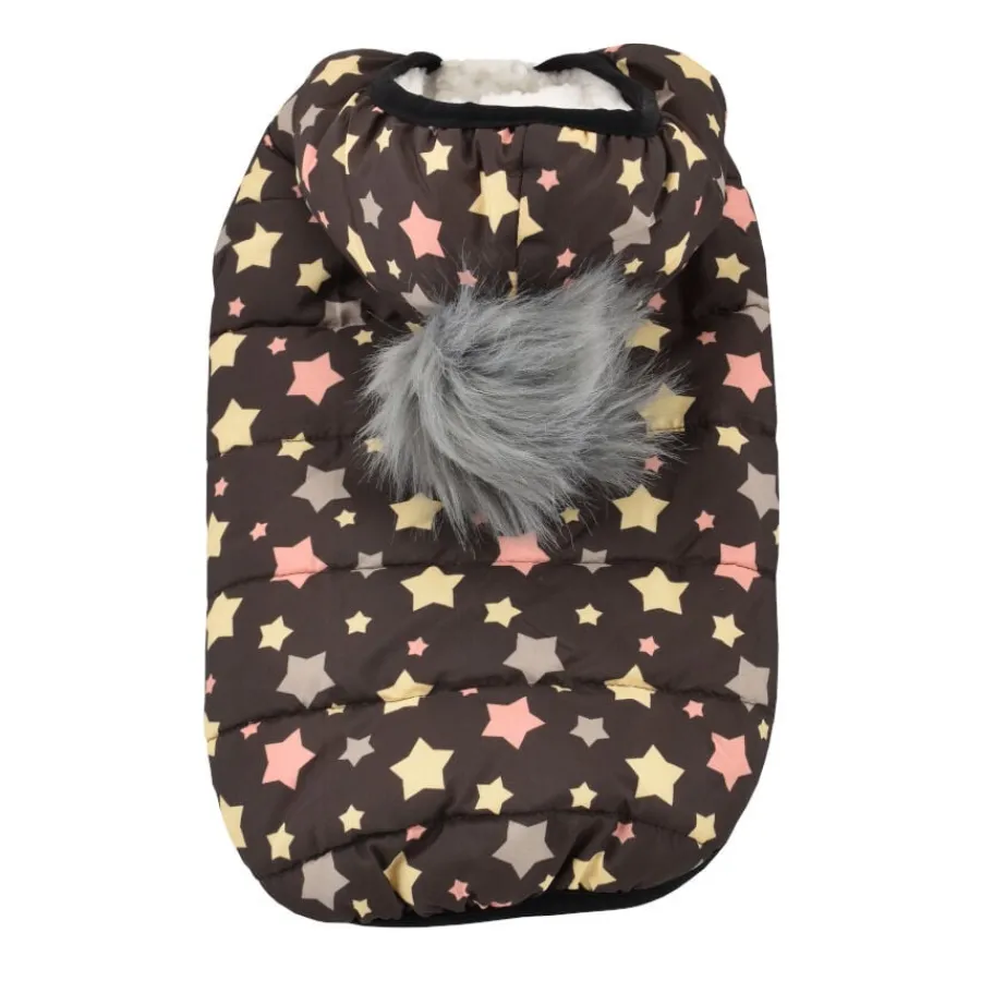 Outech Star Pompon Abrigo con Capucha para perros Clearance