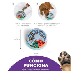 Outward Hound Puppy Lickin' Layers Juguete Interactivo con Chuches para cachorros Clearance
