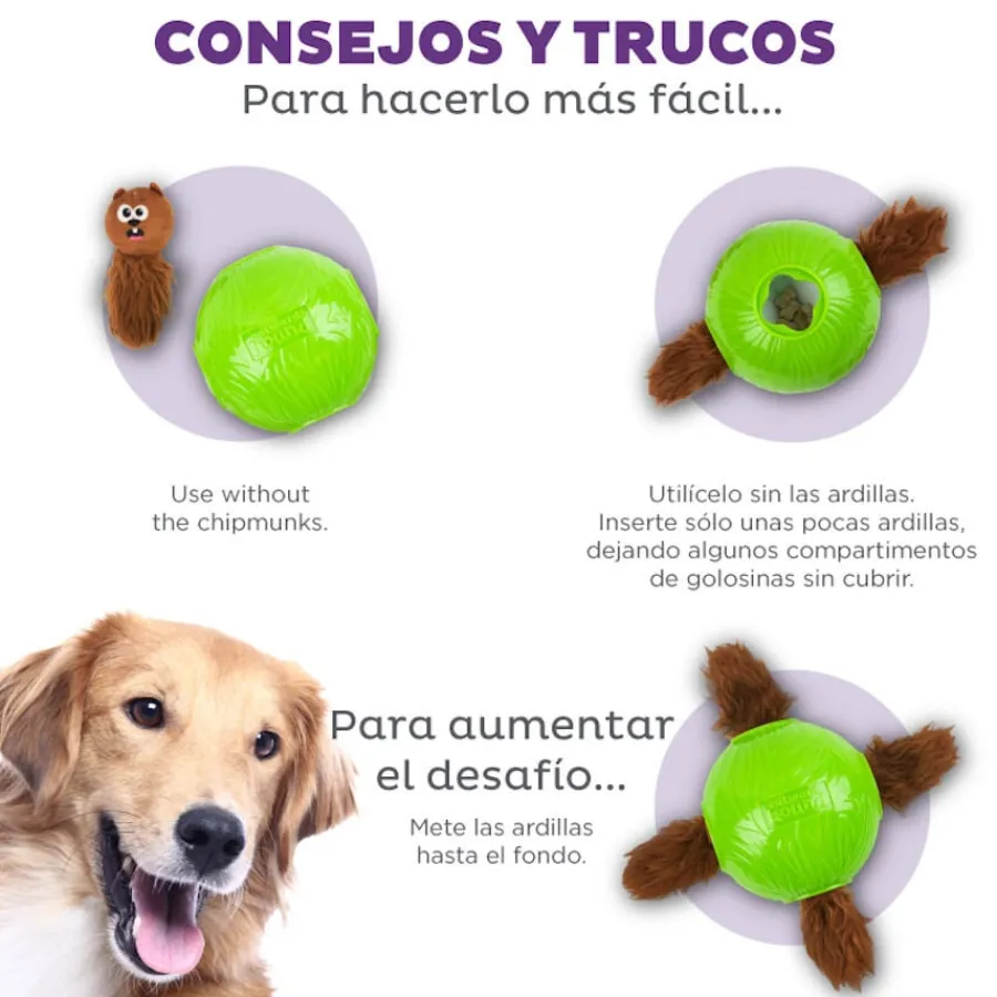Outward Hound Snuffle n’ Treat Pelota Interactiva Portagolosinas para perros Online