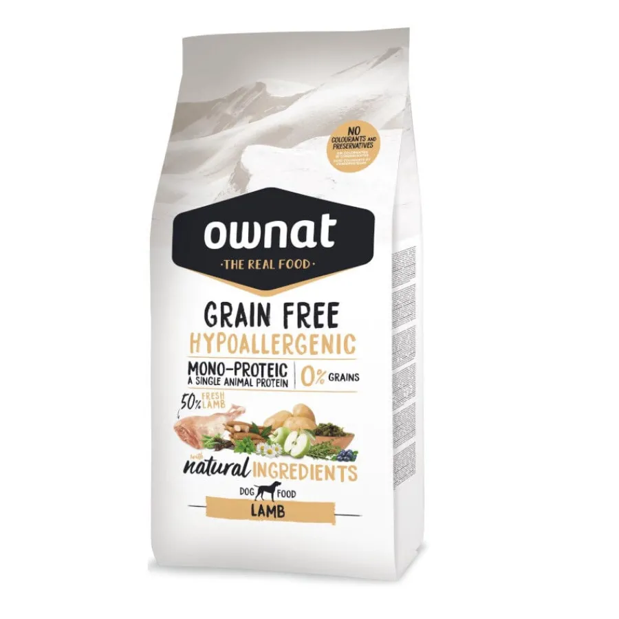 Ownat Grain Free Hypoallergenic Cordero pienso para perros Discount