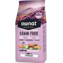 Ownat Grain Free Sterilized pienso para gatos Outlet
