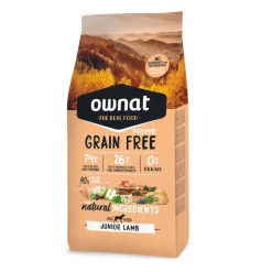 Ownat Junior Prime Grain Free Cordero pienso para perros Clearance