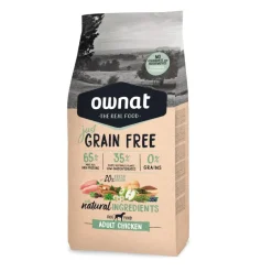 Ownat Just Grain Free Adult Pollo pienso para perros Clearance