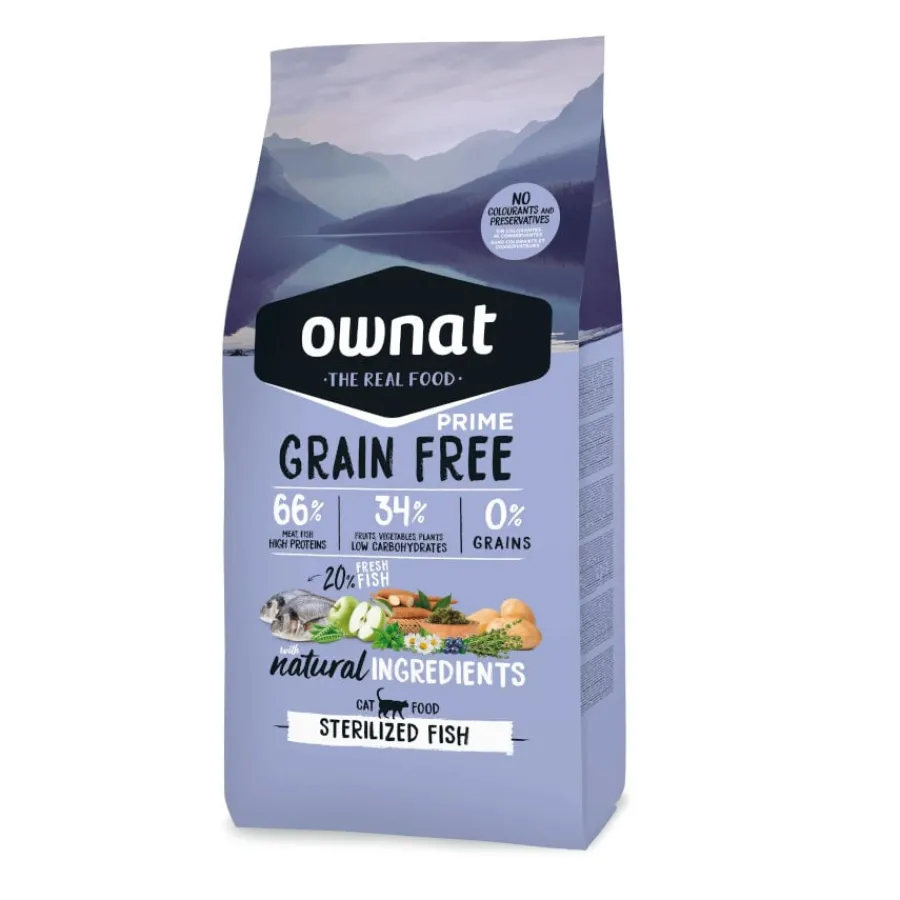 Ownat Sterilized Prime Pescado pienso para gatos Best