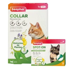 Beaphar Pack Collar y Pipetas repelentes para gatos Clearance