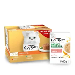 Gourmet Pack Comida Húmeda Tartelette Gato Adulto Sale