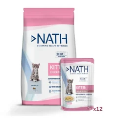 Nath Pack Kitten - pienso y comida húmeda para gatito